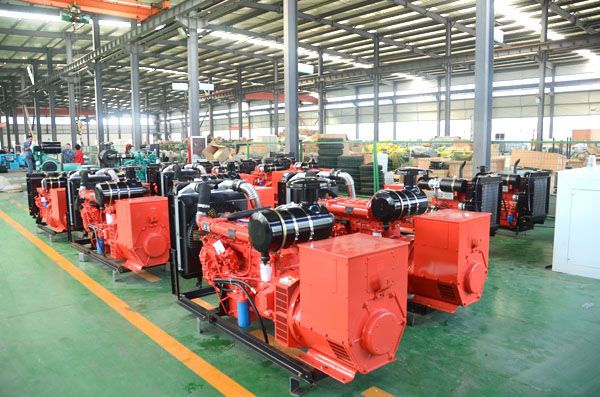 BJS 6 Sets gas generator sets complete assembling