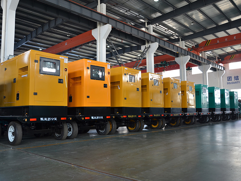 BJS Power Mobile trailer power station complete debugging, ready for loading
