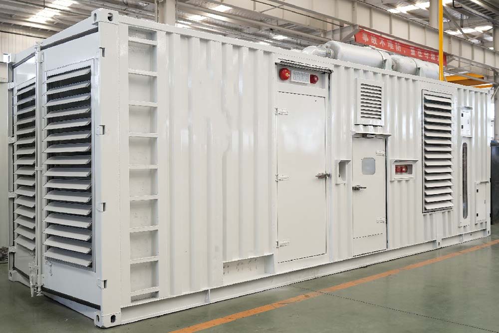 BJS Power 250kw gas generator, 4 sets in parallel assembly